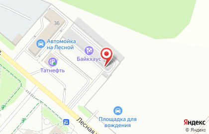 Гаражный кооператив Кама в Нижнекамске на карте
