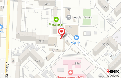 Магазин в Астрахани на карте