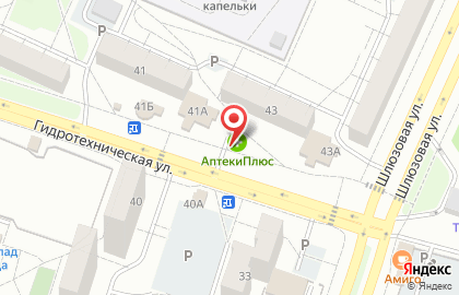 БиоМед на Гидротехнической улице на карте