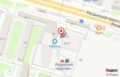 Микрофинансовая компания Быстроденьги на Рязанском проспекте на карте