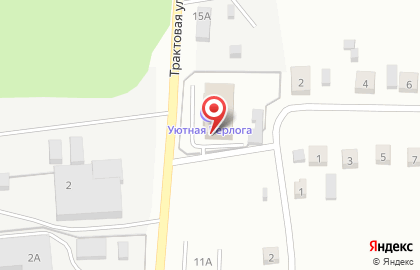 Банно-гостиничный комплекс Уютная Берлога на карте