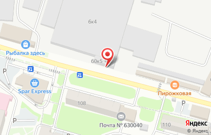 Магазин товаров для рыбалки Рыбачок в Заельцовском районе на карте