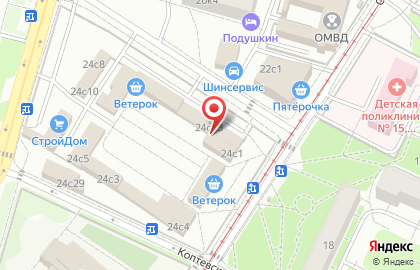 Магазин хозяйственных товаров в Москве на карте