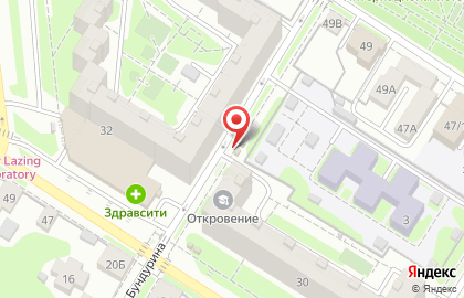 Киоск по продаже хлебобулочных изделий на Пушкинской улице на карте