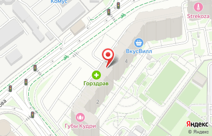 Магазин овощей и фруктов в Москве на карте
