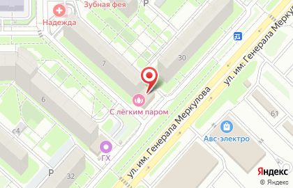 Магазин Продукты в Октябрьском районе на карте
