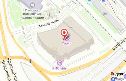 Гостиница Евросеть на Красном проспекте, 2/1 на карте