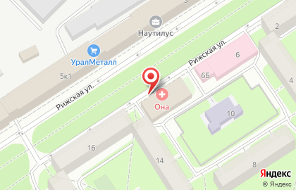 НормаН на Рижской улице на карте