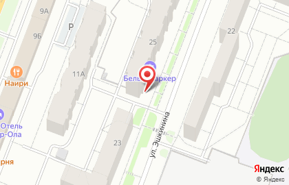 Рекламно-полиграфическая компания Принтекс на улице Эшкинина на карте