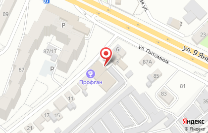 Стрелковый клуб ProfGun на карте