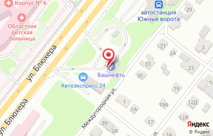 АЗС АНК Башнефть в Советском районе на карте