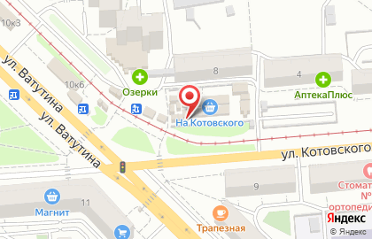 Киоск по продаже зоотоваров на площади Карла Маркса на карте