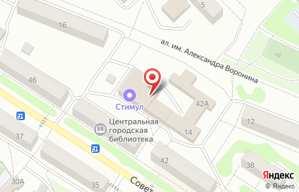 Бюро технической инвентаризации № 5 на карте