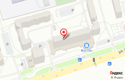 Автошкола Драйвер в Новоильинском районе на карте