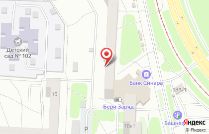 Клуб по месту жительства Импульс на карте