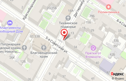 Детский сад №125 комбинированного вида в Центральном районе на карте