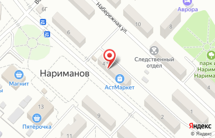 Магазин АстМаркет в Астрахани на карте