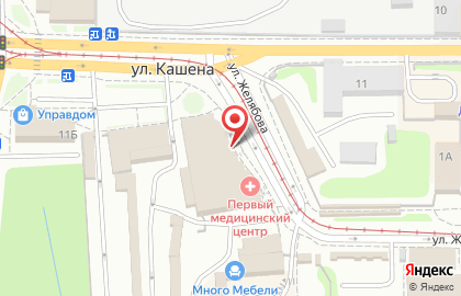 Магазин электро и бензоинструмента 220 Вольт на улице Кашена на карте