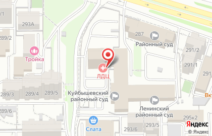 ТЦ Солнечный на Байкальской улице на карте
