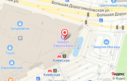 Кондитерская мастерская на площади Киевского Вокзала на карте