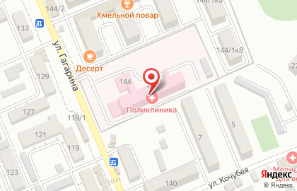 Финансовые партнеры на улице Гагарина на карте