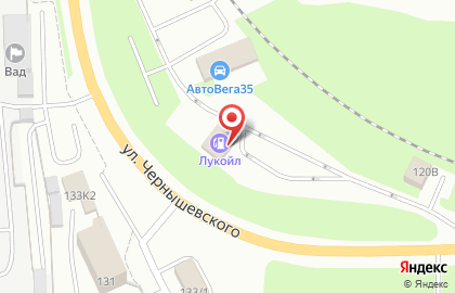 ЛУКОЙЛ-Центрнефтепродукт на улице Чернышевского на карте