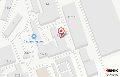 Транспортная компания ТрансЭкспресс на Механической улице на карте