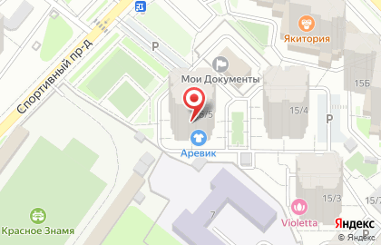 Сеть барбершопов Britva в Раменском на карте