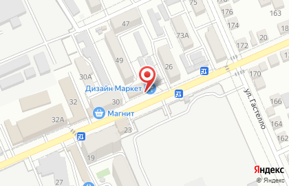 Строймаркет во Владикавказе на карте