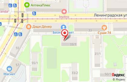 Служба экспресс-доставки Major Express на улице Ленинградской на карте