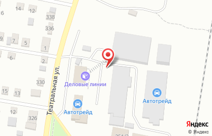 Компания КДВ Групп на Театральной улице на карте