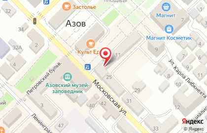 Агентство Юрдв на Московской улице на карте
