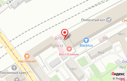 Клиника Бест Клиник на станции метро Красносельская на карте
