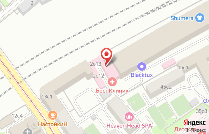 Многопрофильная клиника Бест Клиник на Красносельской на карте