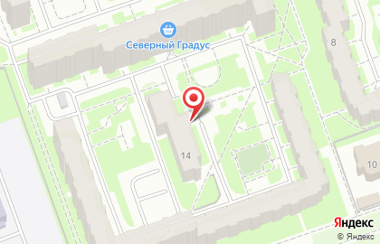 Специальный дом для одиноких престарелых на Городецкой улице на карте