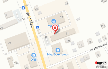 Карамышев на улице 1 Мая на карте