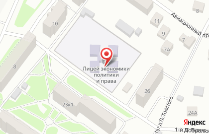 Пушкинский лицей экономики, политики и права в Пушкино на карте