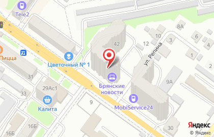 Компания Натяжные потолки ЭВИТА на Красноармейской улице на карте