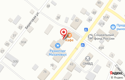 Магазин Таежник на Советской улице на карте