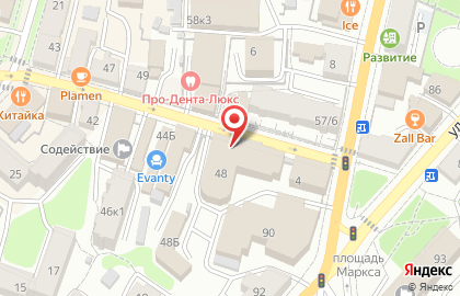 Министерство финансов на улице Достоевского на карте