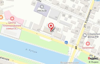 Банкомат Банк УралСиб на Красной набережной на карте