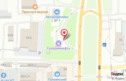 Газпромнефть в Екатеринбурге на карте