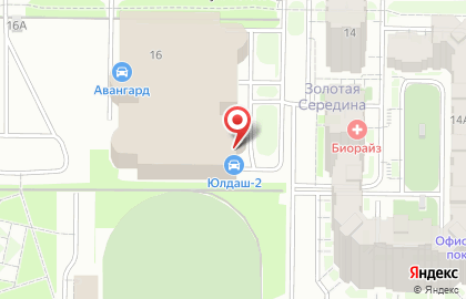 Магазин кузовных автозапчастей в Ново-Савиновском районе на карте