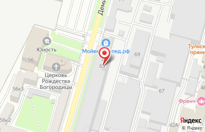 Компания по производству и монтажу натяжных потолков Ареал на карте