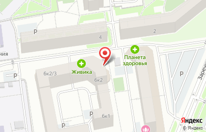 Оптово-розничный магазин Атлант текс в Заречном проезде на карте