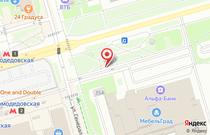 Автостоянка в Москве на карте