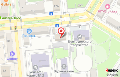 EKG на улице Чернышевского на карте