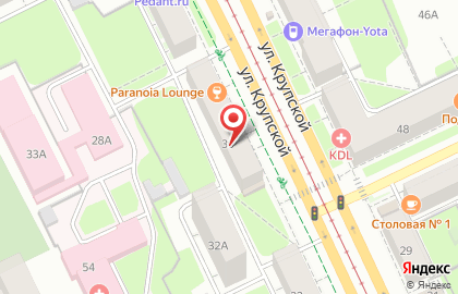 Барбершоп Lucky в Мотовилихинском районе на карте