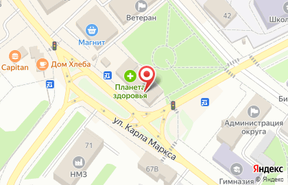 Микрокредитная компания ДеньгиАктив на улице Карла Маркса на карте