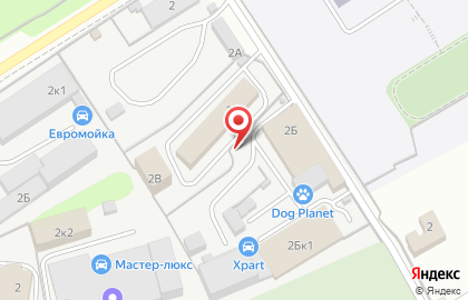 ЗАО Водоканалпроект на улице Нартова на карте